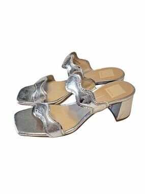 Dolce Vita NEW Metallic Block Heel Sandals